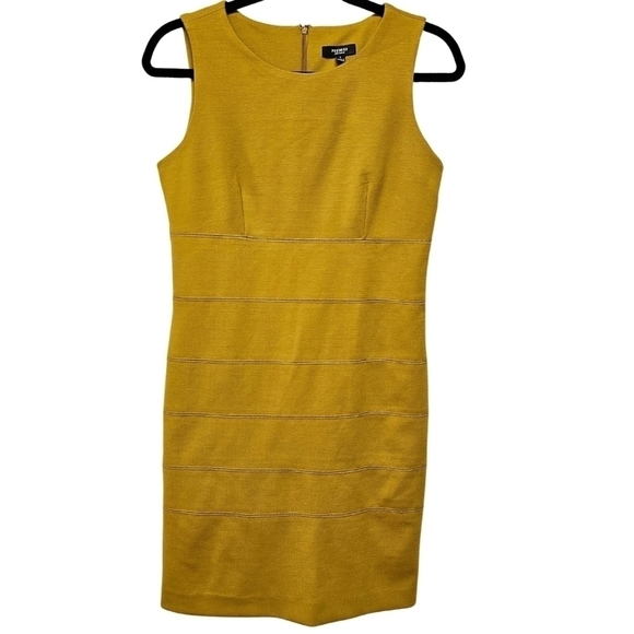 Premise Golden Harvest Ponte Sheath Dress - Picture 1 of 7